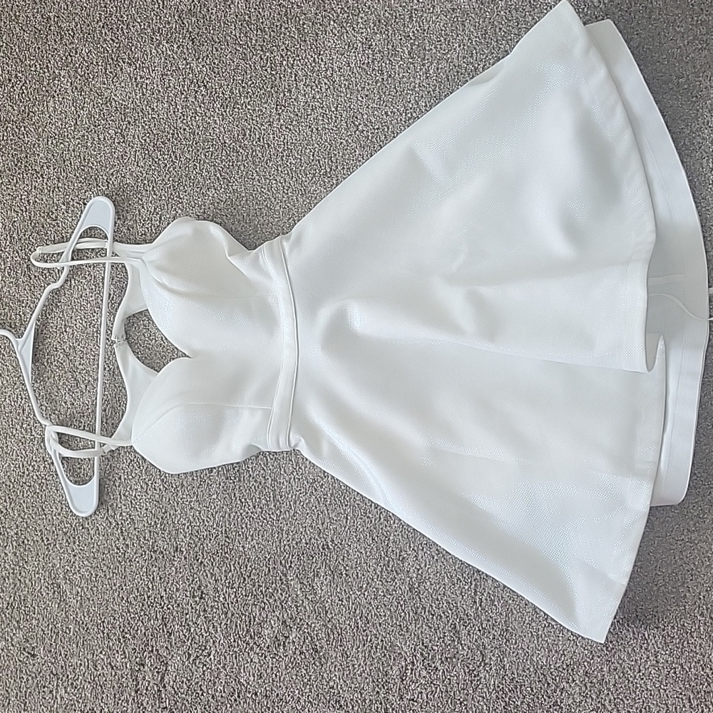 White dress